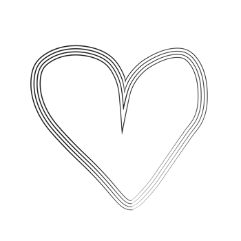 Valentine symbol love png, Decorative Love shape, Luxury Love Heart png