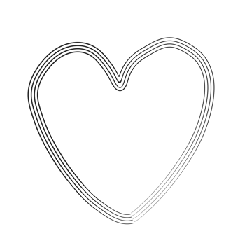 Valentine symbol love png, Decorative Love shape, Luxury Love Heart png