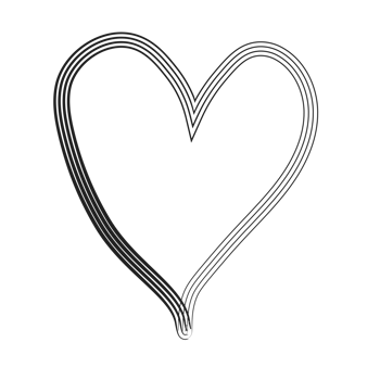 Valentine symbol love png, Decorative Love shape, Luxury Love Heart png