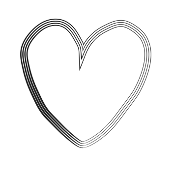 Valentine symbol love png, Decorative Love shape, Luxury Love Heart png