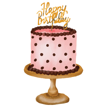 Birthday Cakes, Birthday Party Elements Transparent Background png