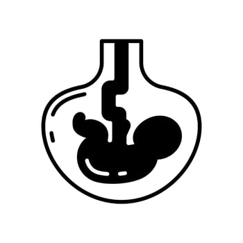 Obstetric Emergency icon in vector. Illustration vector