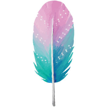 Feather Clip art Element Transparent Background png