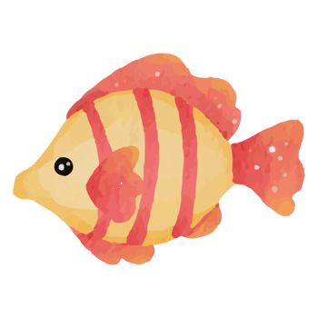 Sea Fish Under The Sea Clip art Element Transparent Background png