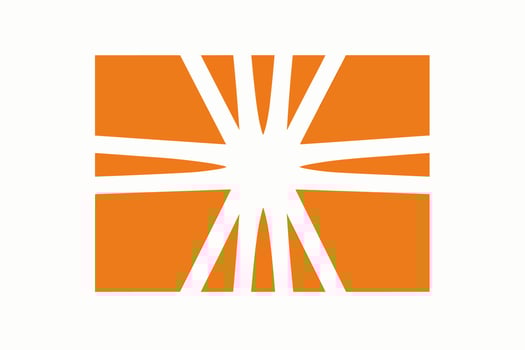 abstract orange background pattern vector