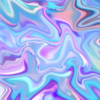 Vector abstract holographic background 80s - 90s, trendy colorful texture in pastel or neon color design. For your creative project design cover, book, printing, gift card, fashion.