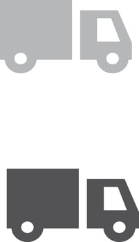 Van sign vector
