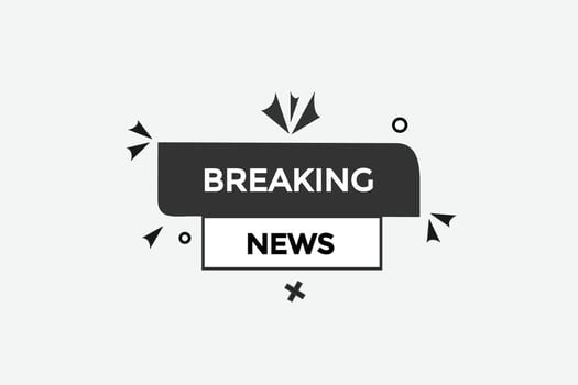 breaking news  vectors, sign, level bubble speech breaking news vector