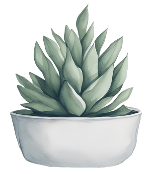 Watercolor House plant. png
