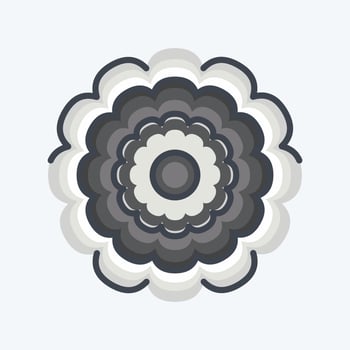 Icon Calendula. related to Flowers symbol. doodle style. simple design editable. simple illustration vector