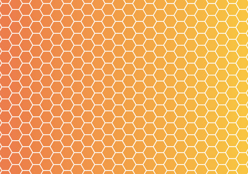 Hexagone Background The Illustration vector