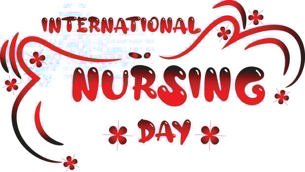 World international nursing day vector