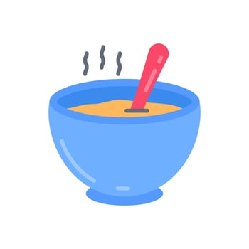 Soup Bar icon in vector. Illustration vector