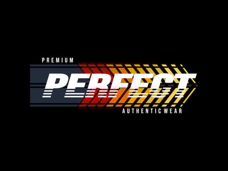 design tshirt streetwear clothing perfect vector typography perfect for modern apparel