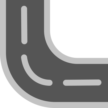road street straight turn png