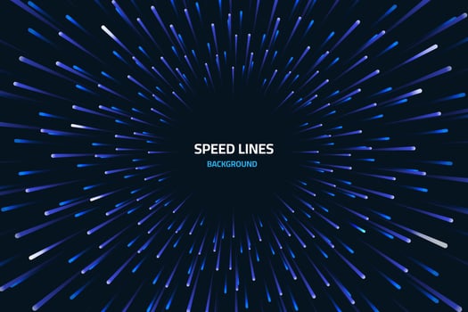 Speed Lines Abstract Background vector
