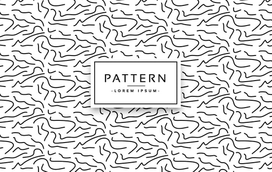 Seamless patterns, abstract organic lines color backgrounds. Biological patterns with black and white lines, irregular squiggle lines and abstract shape texture vector