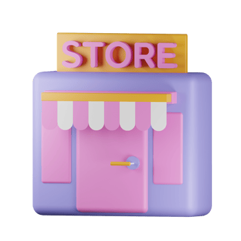ecommerce 3d icon pack png