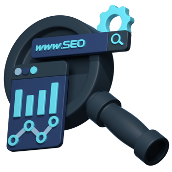 3D Illustration SEO png