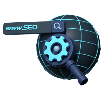 3D Illustration SEO png