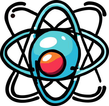 Atom png graphic clipart design
