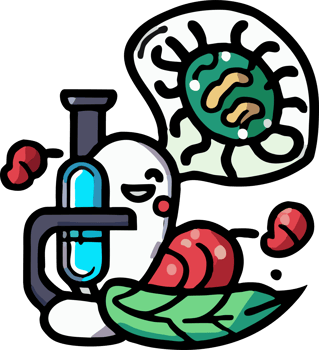 Biology png graphic clipart design