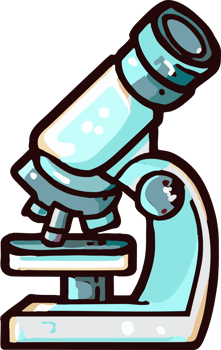 Microscope png graphic clipart design
