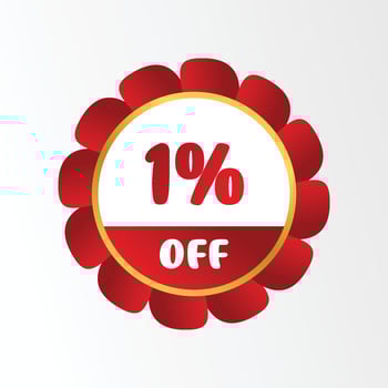 special price offer label sticker, discount symbol gradation color. vector illustration for sales promo, marketing, web advertising.