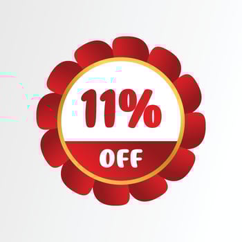 special price offer label sticker, discount symbol gradation color. vector illustration for sales promo, marketing, web advertising.