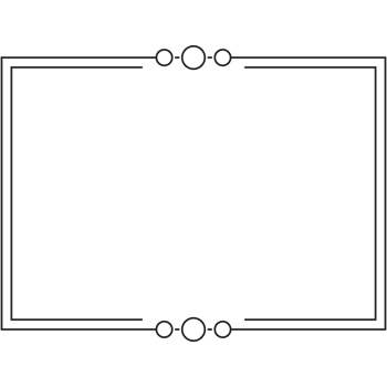 Rectangle line vintage frames border png