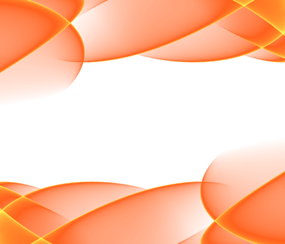 abstract orange wave lines modern cover transparent background png