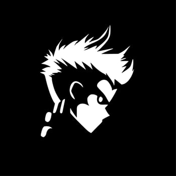 Comic, Black and White Vector illustration
