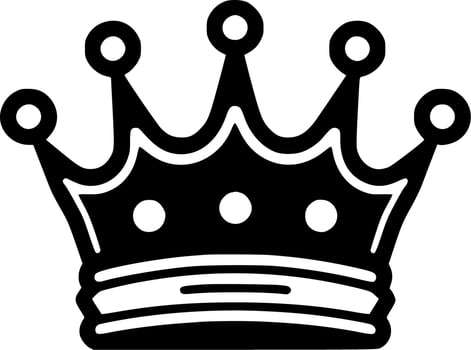 Coronation, Minimalist and Simple Silhouette - Vector illustration