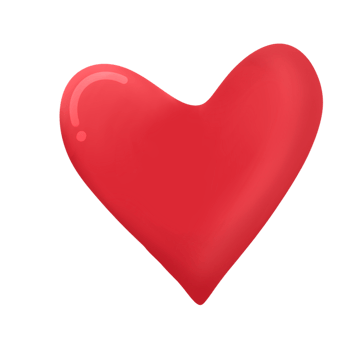 Love heart drawing png