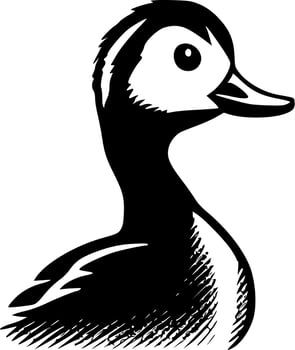 Duck - High Quality Vector Logo - Vector illustration ideal for T-shirt graphic