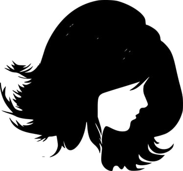 Hair - High Quality Vector Logo - Vector illustration ideal for T-shirt graphic