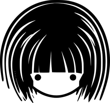 Hair - High Quality Vector Logo - Vector illustration ideal for T-shirt graphic