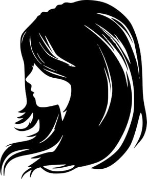 Hair - High Quality Vector Logo - Vector illustration ideal for T-shirt graphic