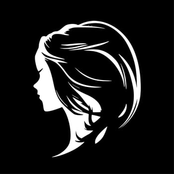 Hair - High Quality Vector Logo - Vector illustration ideal for T-shirt graphic