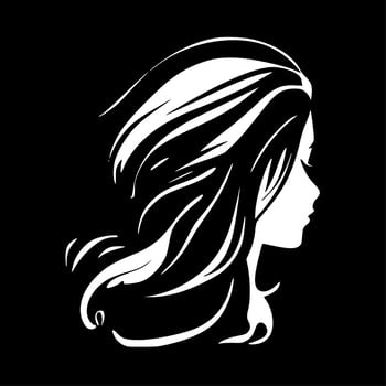 Hair - High Quality Vector Logo - Vector illustration ideal for T-shirt graphic