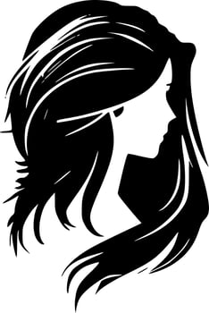 Hair - High Quality Vector Logo - Vector illustration ideal for T-shirt graphic