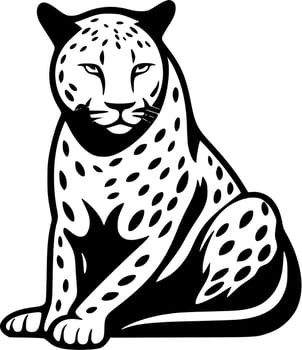 Leopard - High Quality Vector Logo - Vector illustration ideal for T-shirt graphic