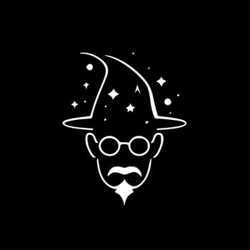 Magic - Minimalist and Flat Logo - Vector illustration