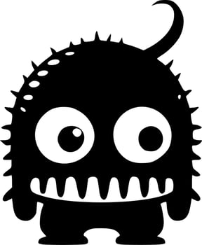 Monster - High Quality Vector Logo - Vector illustration ideal for T-shirt graphic