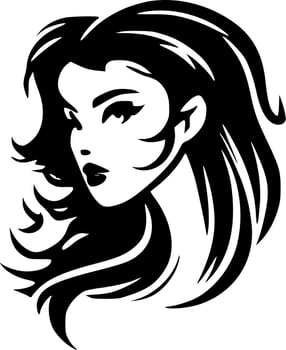 Women, Black and White Vector illustration