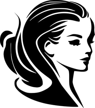 Women, Minimalist and Simple Silhouette - Vector illustration