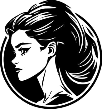 Women, Minimalist and Simple Silhouette - Vector illustration