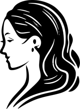 Women - High Quality Vector Logo - Vector illustration ideal for T-shirt graphic