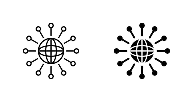 Networking Vector Icon