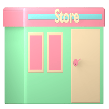 3d icon store png
